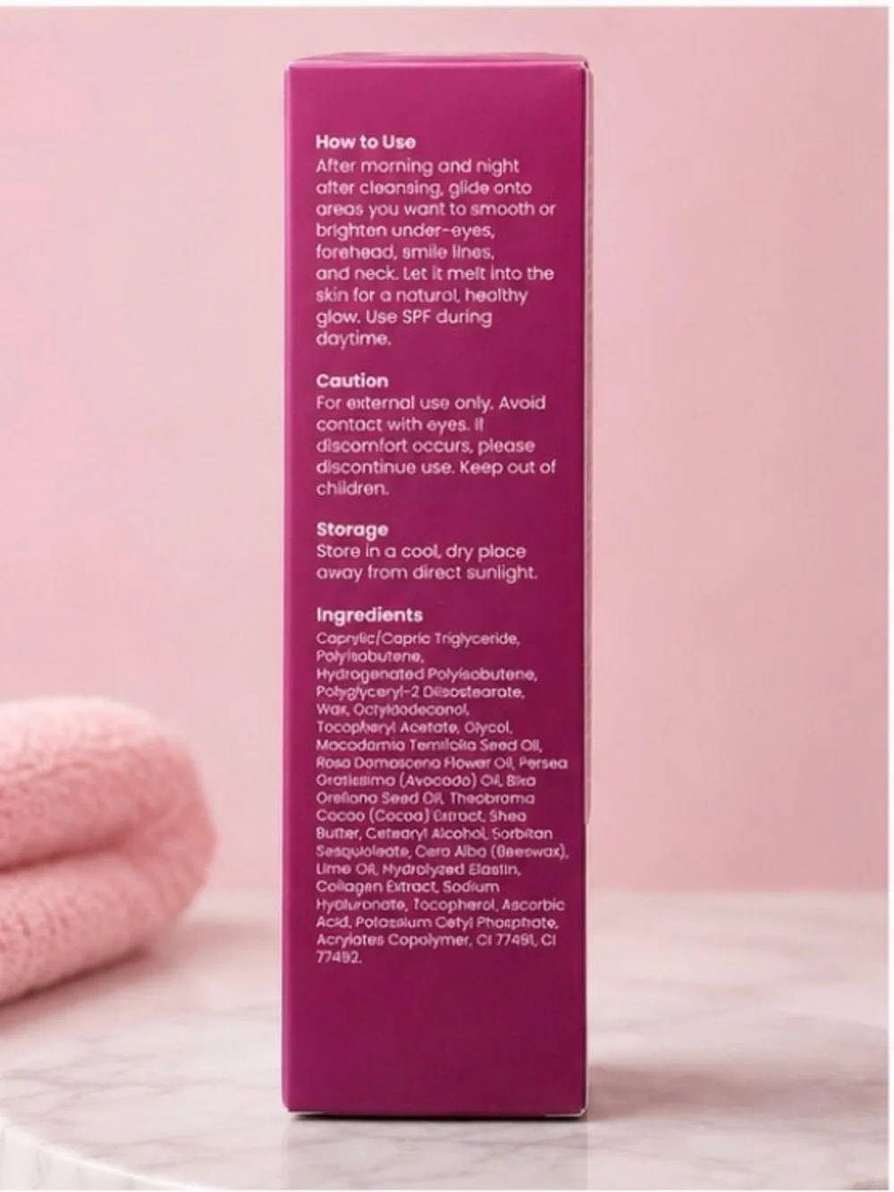 Calcium Multi Purpose Balm - Collogen Extract Elasticity